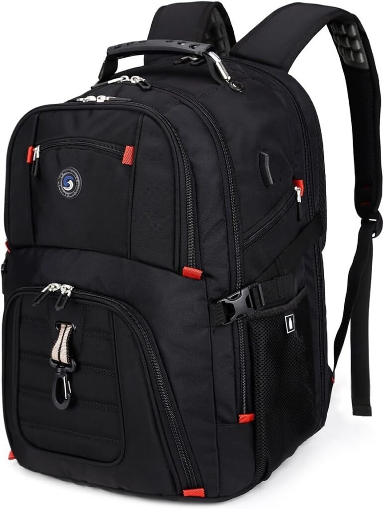 SHRRADOO 50L Travel Laptop Backpack Review – Airline Approved with USB Charging Port