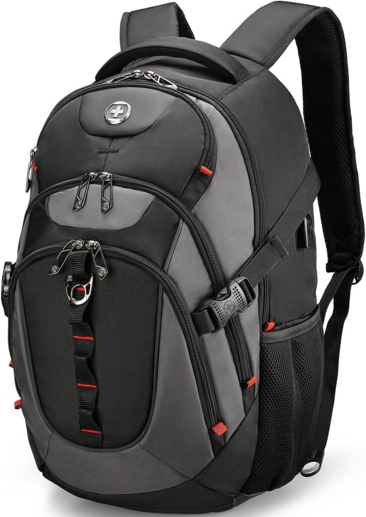 Swissdigital 31L Laptop Backpack Review – USB Charging, Travel and School Bag